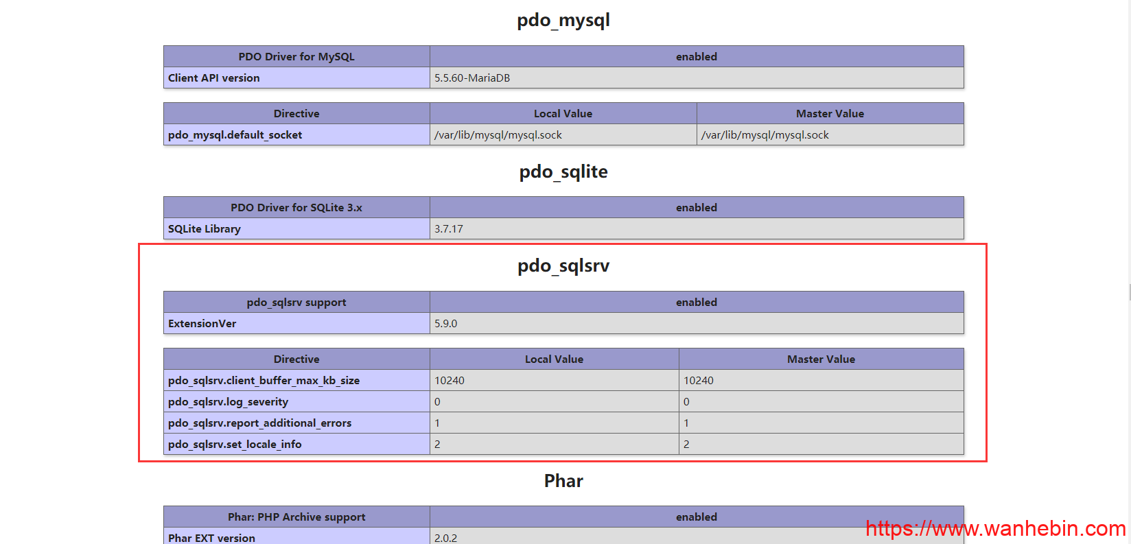 PHP 安装  pdo_sqlsrv 插件（CentOS7）